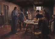 Fritz von Uhde Grace USA oil painting reproduction